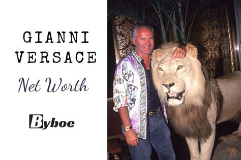 gisnni versace|gianni versace net worth at death.